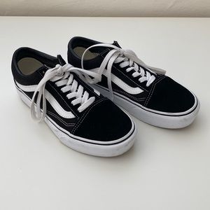 Vans Old Skool Platform size 7